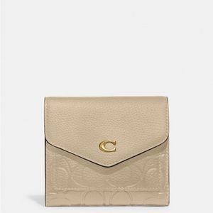 Coach Wyn Small Wallet In Signature Leather